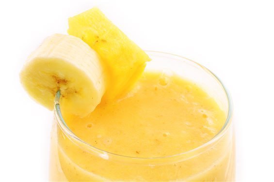 Зимний фруктовый коктейль "Банан + апельсин + ананас"