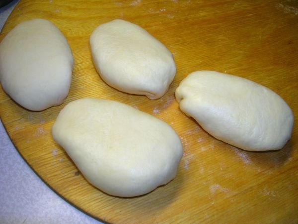 Пирожки из хрущевского теста с рисом и яйцом
