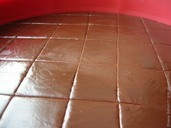 Домашний ирис с шоколадом