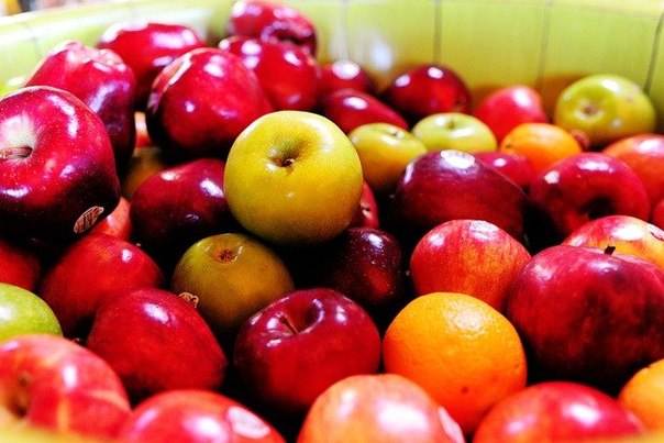 Яблоки в карамели