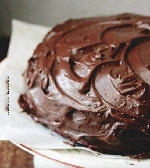 Ну очень шоколадный торт!