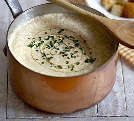 Крем-суп из шампиньонов.
