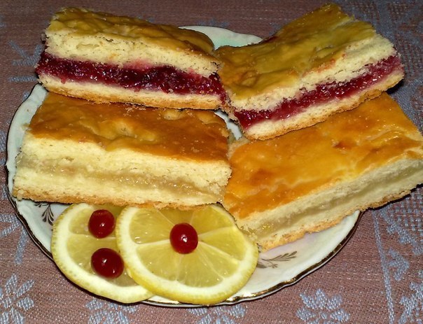 Универсальный рецепт для лимонного и клюквенного пирога
