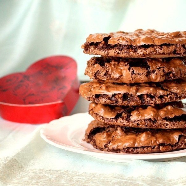 Шоколадно-ореховое печенье без муки