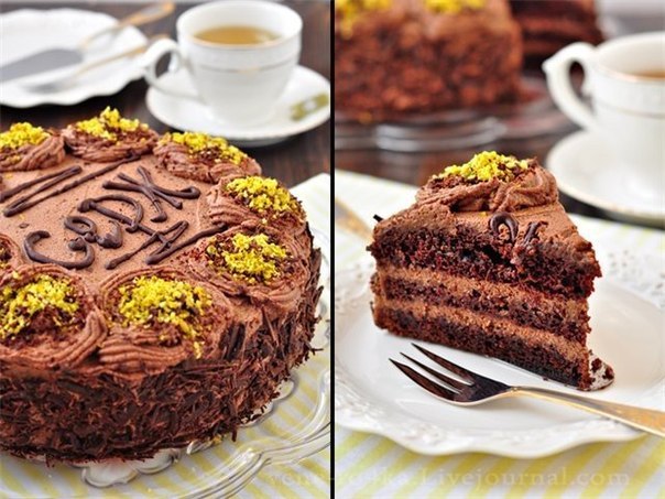Шоколадный торт "Серж"