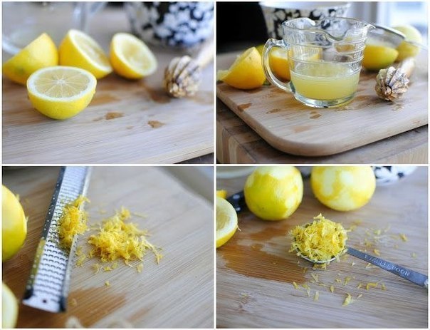 Лимонный кекс-пудинг
