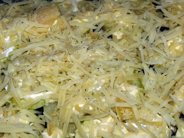 Запеченные кабачки с сыром