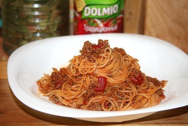 Спагетти Болоньезе за 20 минут