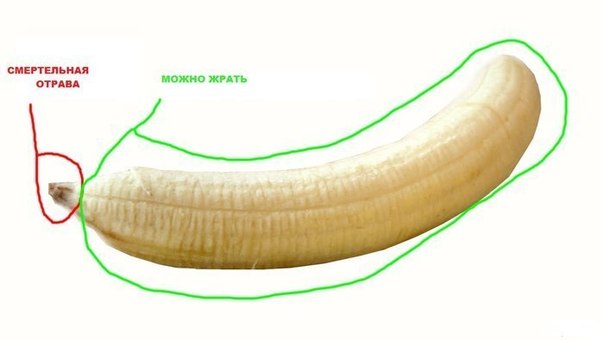 Как я ем банан.