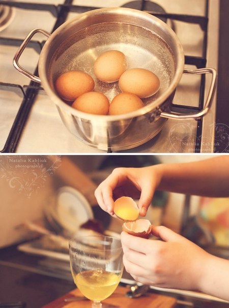 Пасхальной яйцо в стиле декупаж 