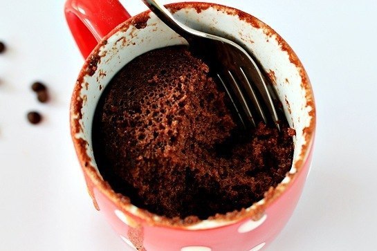 Вы уже готовили шоколадный кекс в кружке за 5 минут?