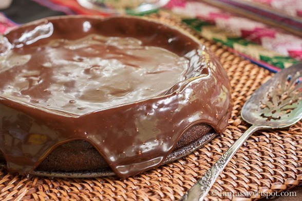 Мексиканский шоколадный торт без муки 