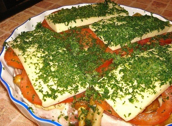 Мясо под шубой