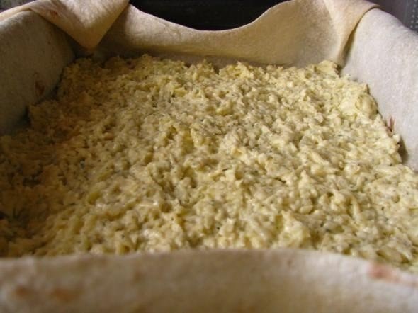 Лаваш с сыром