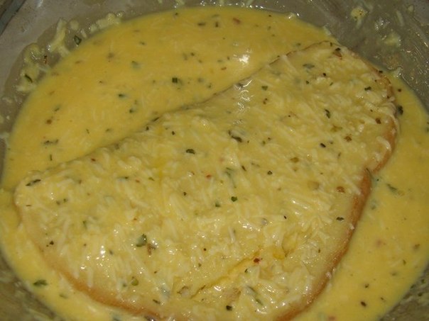 Гренки сырные
